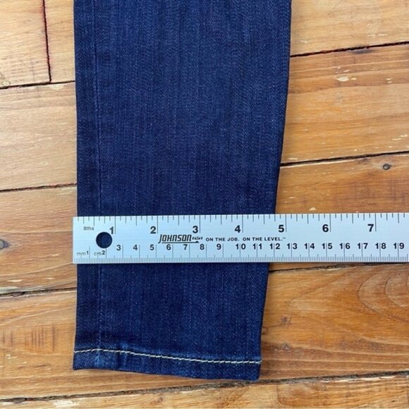 TRUE Religion Casey low rise super skinny flap pockets stretch made in USA 25 - Picture 13 of 13